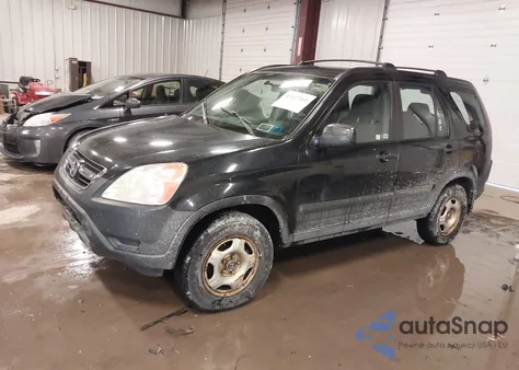 2004 Honda Cr-V Lx из США, поврежденный, VIN SHSRD78444U207812